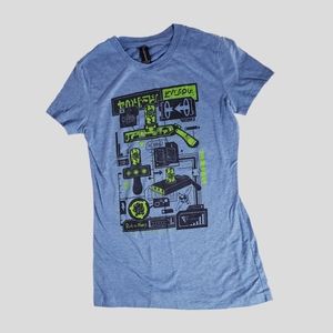 Rick and Morty Tshirt Girls Medium